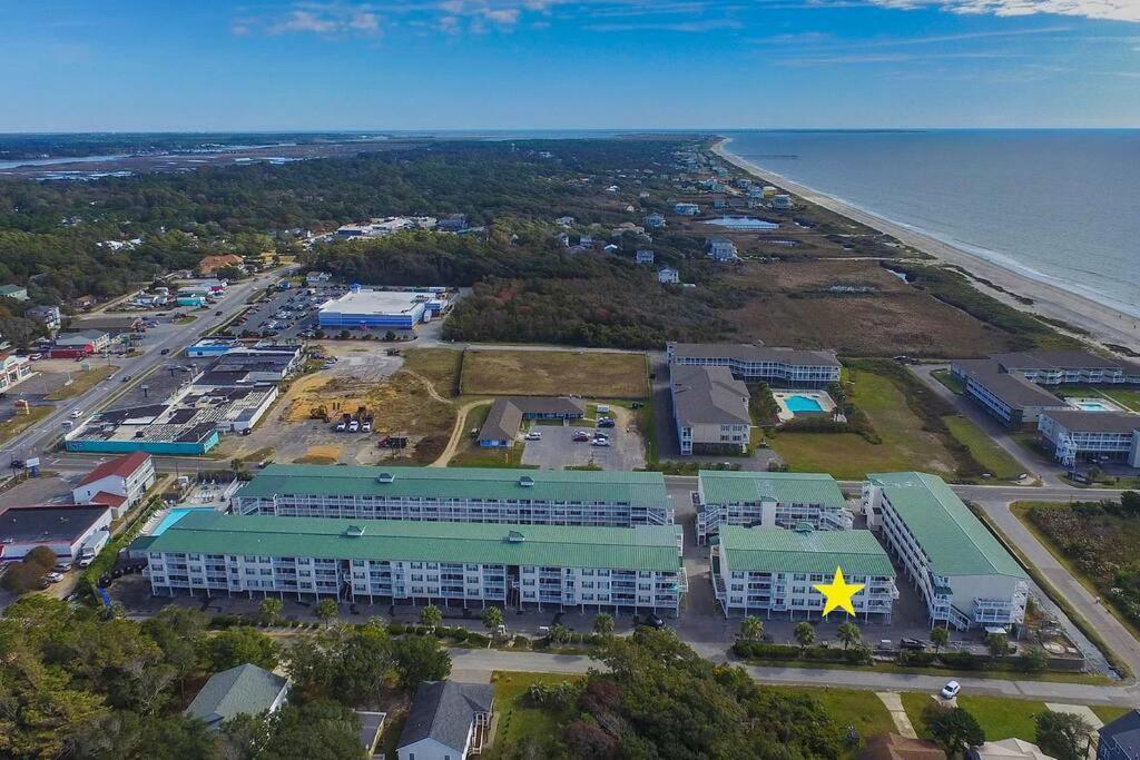 3 Bedroom Condo, Ocean Views & Short Walk To Beach! Oak Island Esterno foto